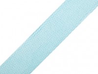 Baumwoll-Gurtband 25 mm- unifarben - hellblau