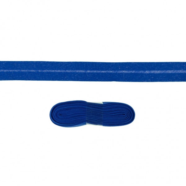 3 Meter Einfassband Baumwolle uni - 20mm - kobaltblau