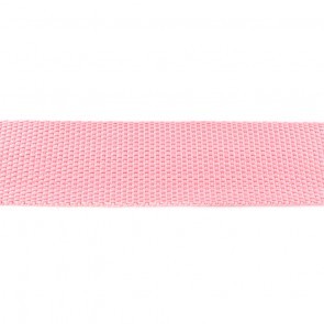 Baumwoll-Gurtband Soft - 40mm - unifarben - rosa - SOFT