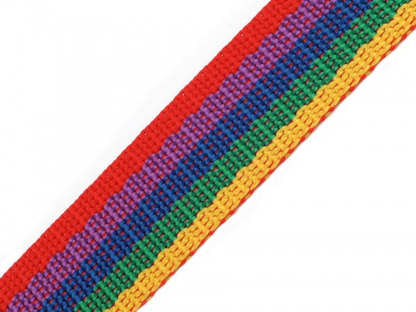 Gurtband - PP - 30 mm - Multicolor