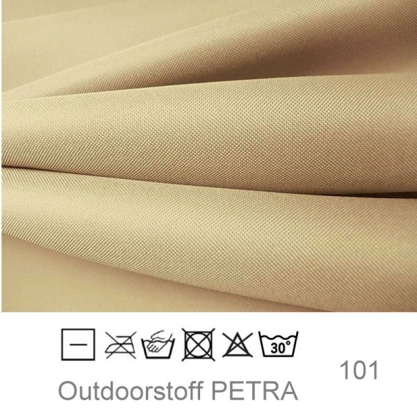 Outdoorstoff "Petra" - hellbeige (101)