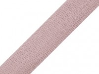 Baumwoll-Gurtband 25 mm- unifarben - altrosa
