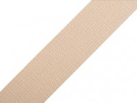 Baumwoll-Gurtband 30 mm- unifarben - beige