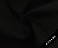 Canvas - Stoff unifarben 100% Baumwolle - extra stark - schwarz