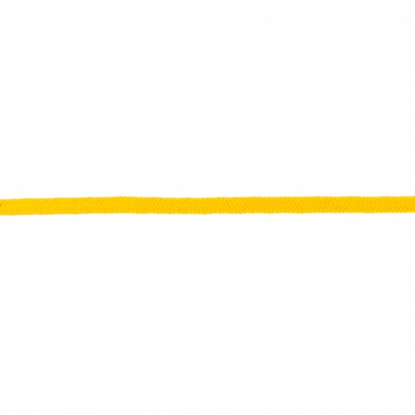 Baumwollkordel geflochten - gelb - 10mm