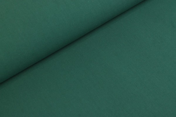 Baumwolle-Webware unifarben - Jadegrün
