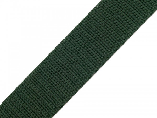 Gurtband - PP - 30 mm - dunkelgrün