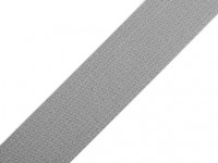 Baumwoll-Gurtband 30 mm- unifarben - grau