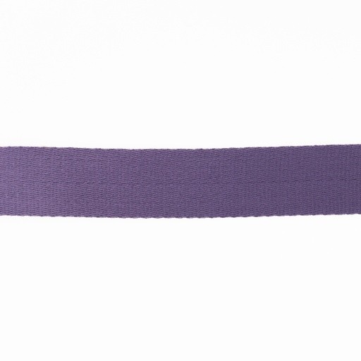 Baumwoll-Gurtband Soft - 40mm - unifarben - pflaume - SOFT